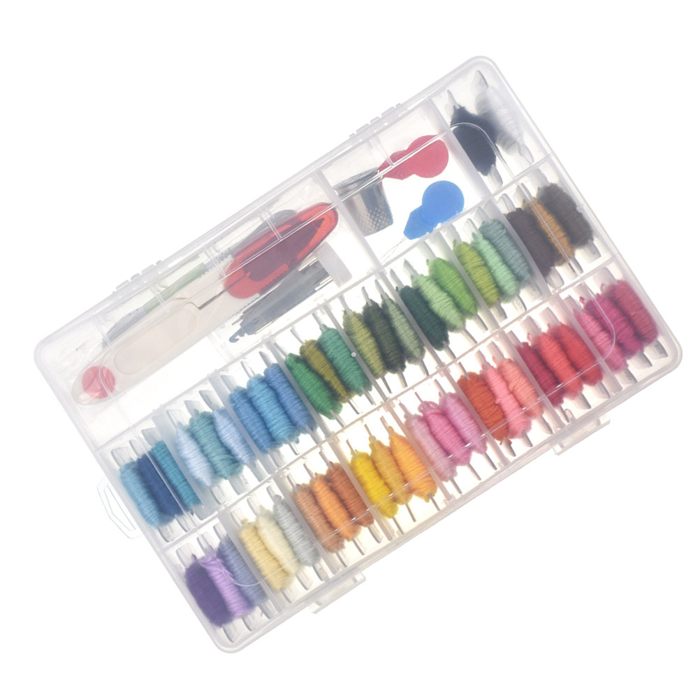 Embroidery Kit - 50 Assorted Embroidery Kit Supplies Beginner