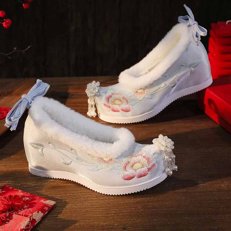 Embroidery Cloth - Women`s Plus Size 41# Hanfu Embroidered