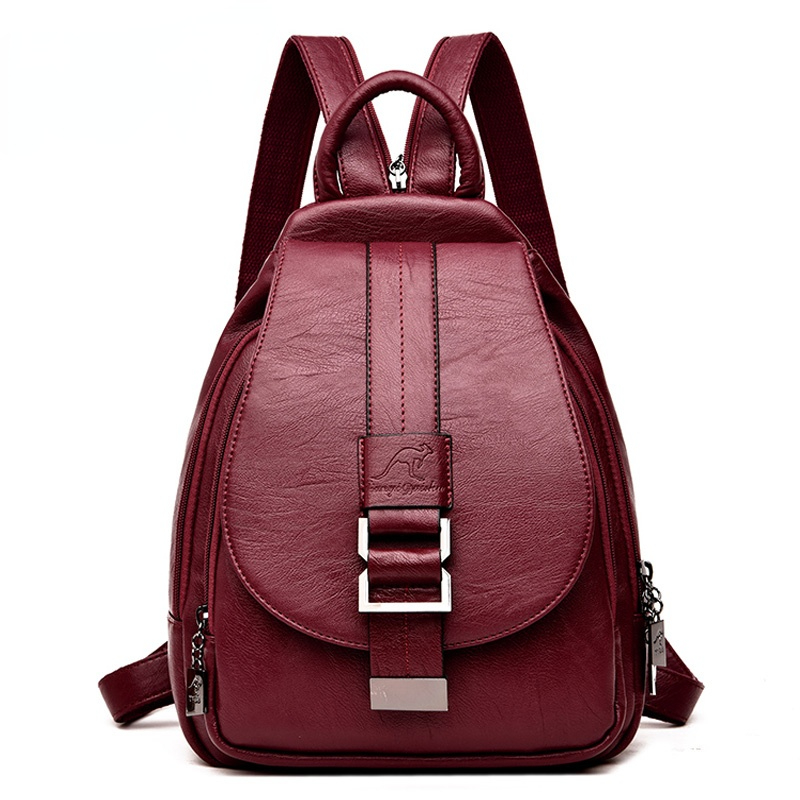 Embroidery Kit Pouch - Designer Backpacks Women Leather Backpacks Female