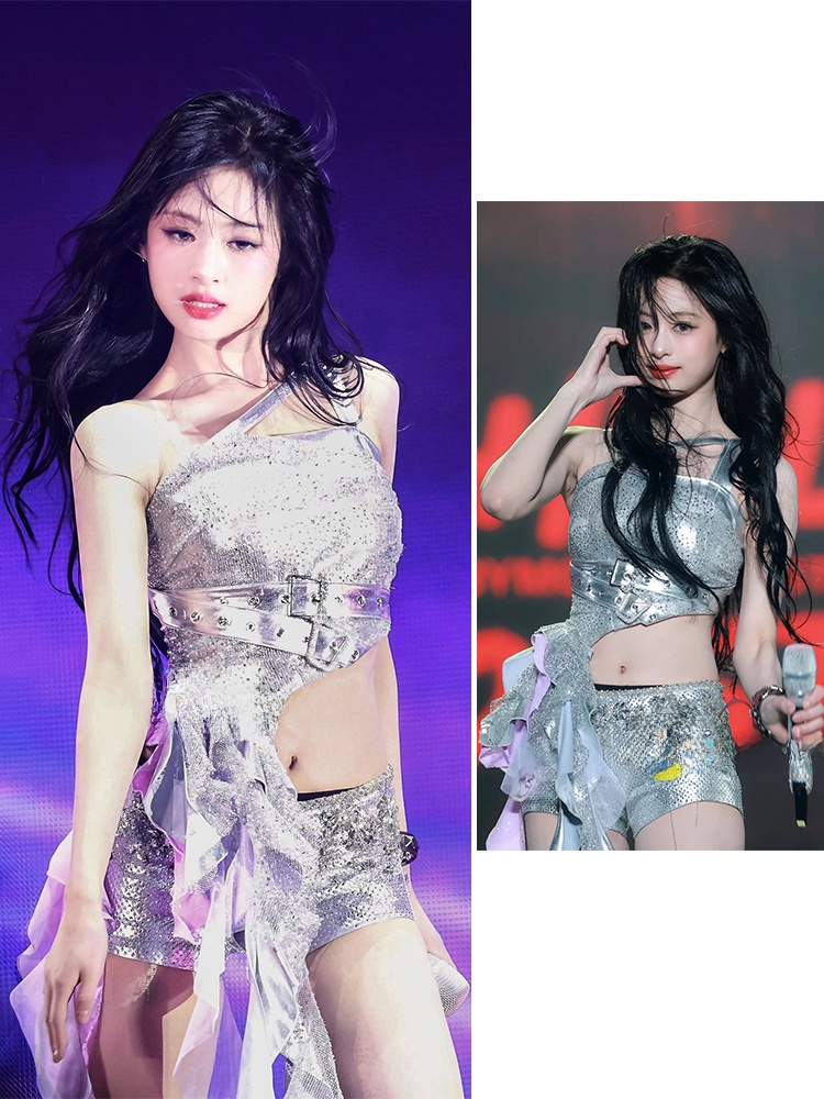 Embroidery Gold - BabyMonter AhYeon Jazz Dance Performance Stage