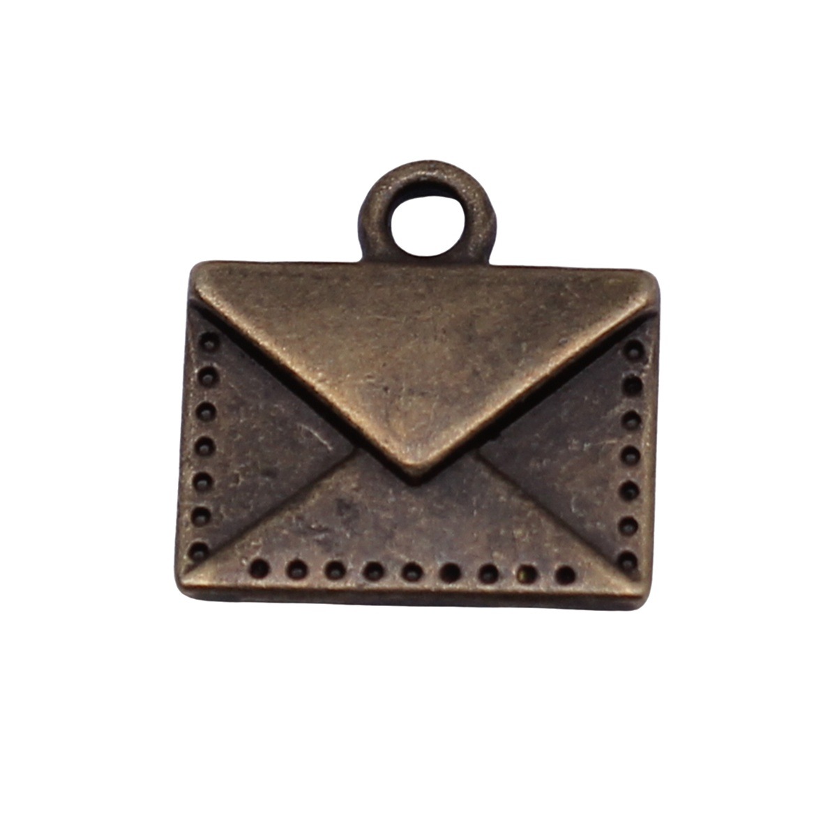 Embroidery Charm - Envelope Mail Charm Pendant Alloy Charms