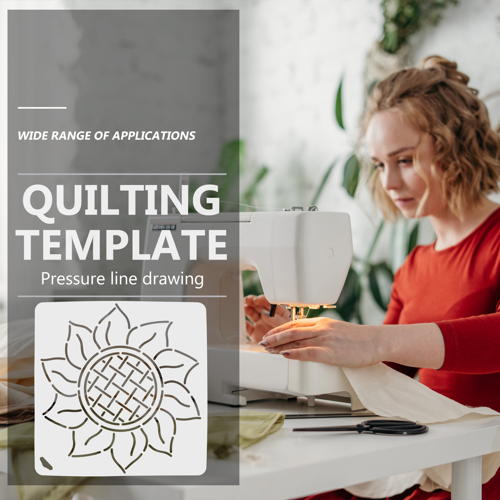 Plastic Quilting Template Holl - Embroidery Quilting ulasan dan harga