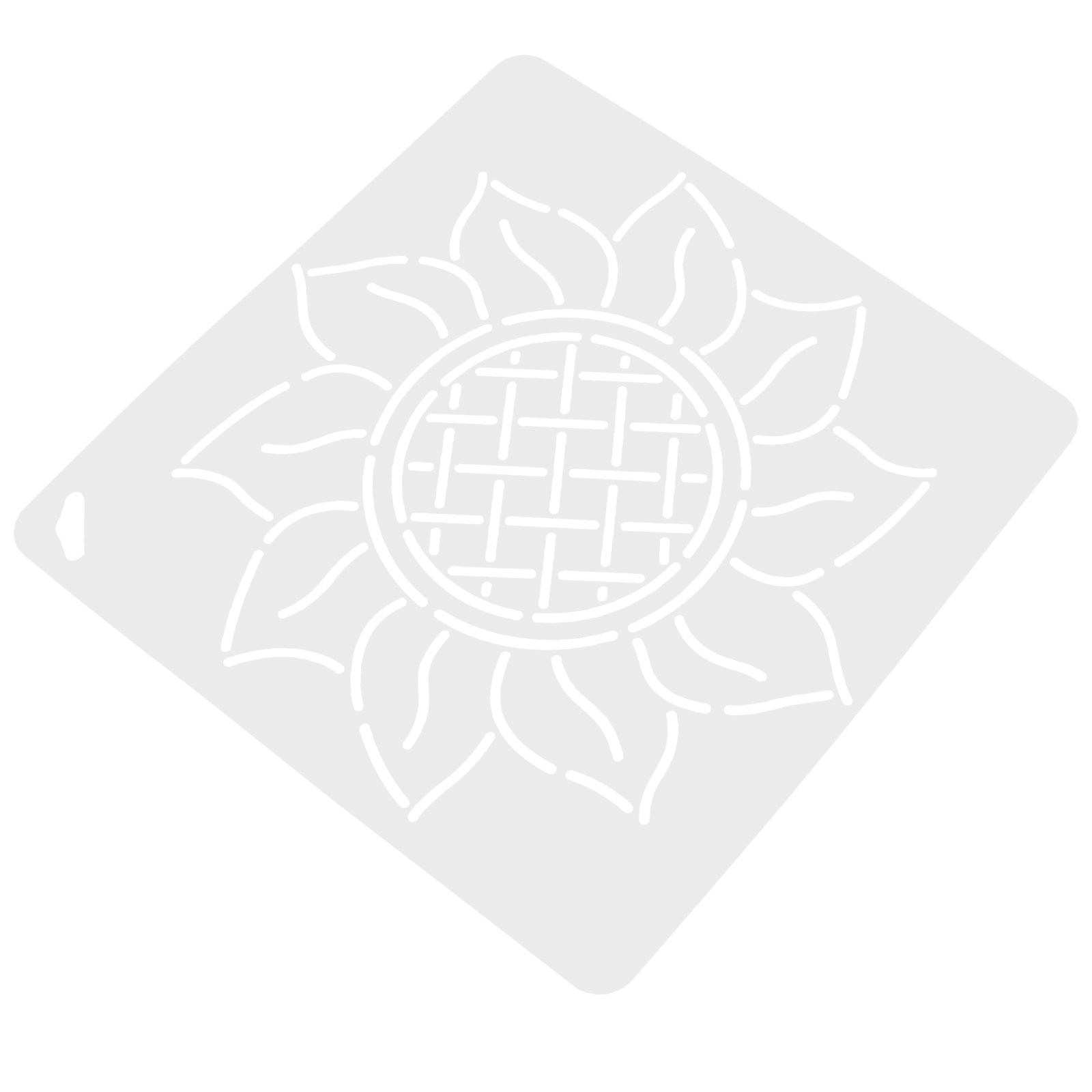 Plastic Quilting Template Holl - Embroidery Quilting ulasan dan harga