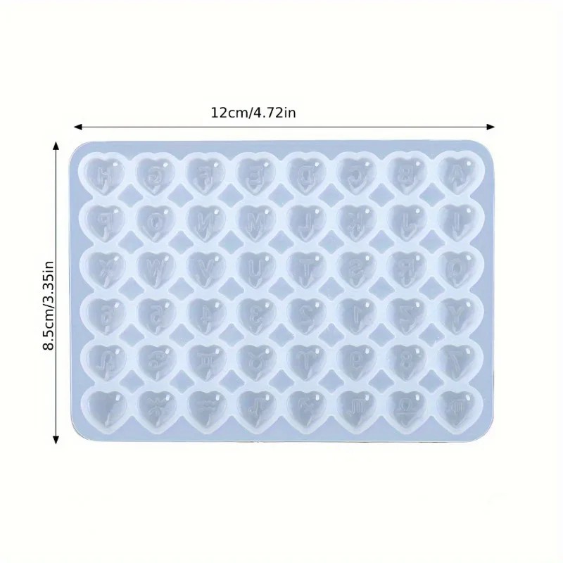 1pc DIY Epoxy Resin Mold Numbe - Embroidery Charm ulasan dan harga