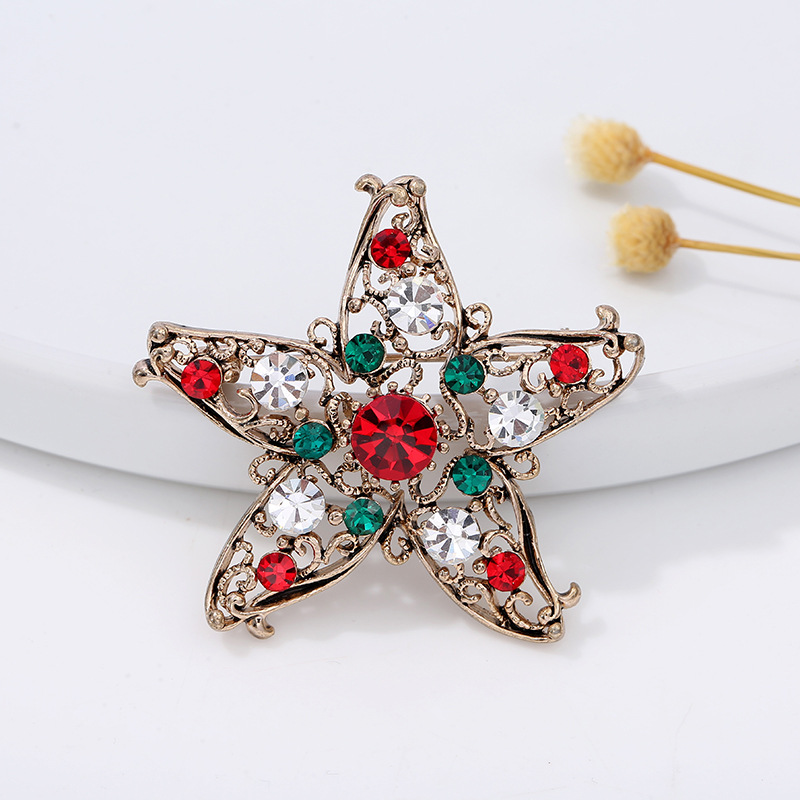Christmas series jewelry brooc - Embroidery Quilting ulasan dan harga