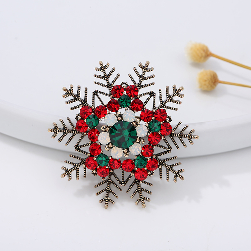 Christmas series jewelry brooc - Embroidery Quilting ulasan dan harga