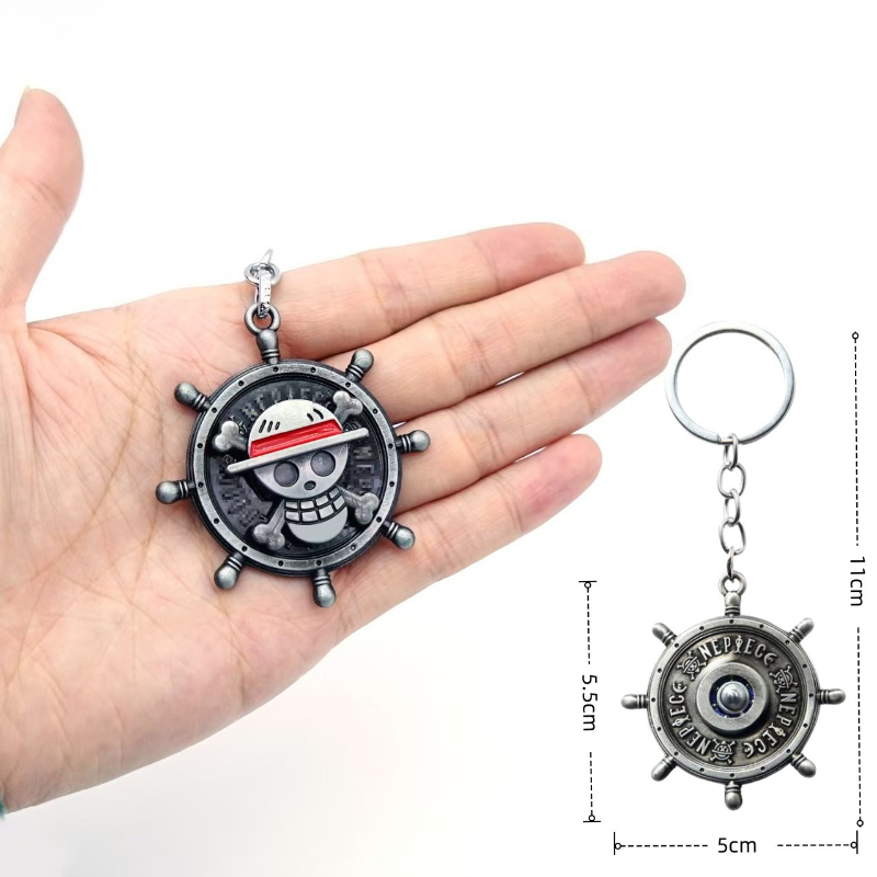 Rotating keychain, Luffy's Str - Embroidery Charm ulasan dan harga