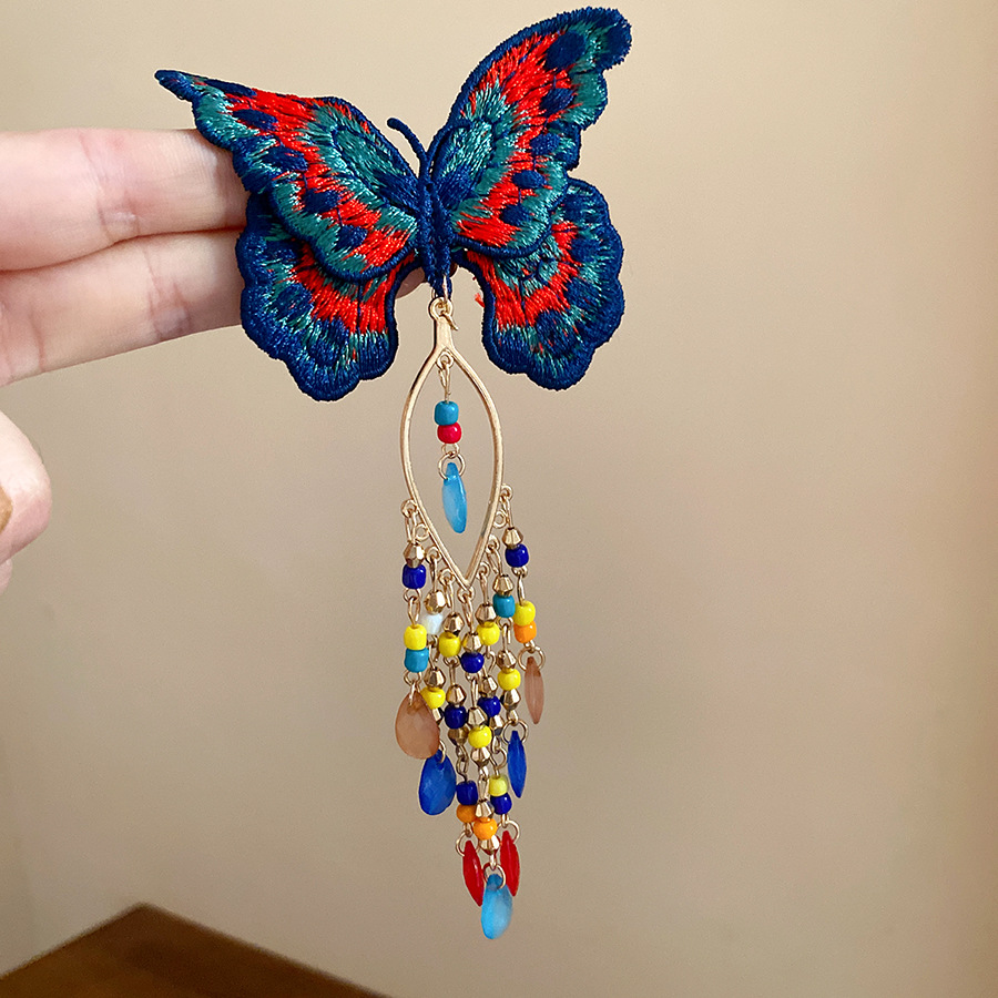 New Chinese Style Knitting But - Embroidery Charm ulasan dan harga
