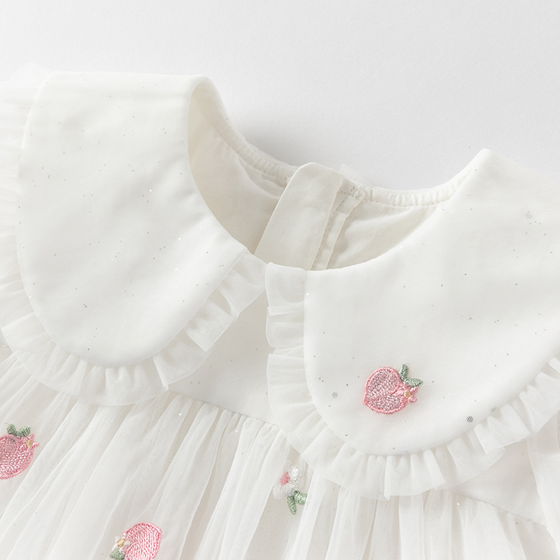 Dave Bella Girls Baby Mesh Pri - Embroidery Charm ulasan dan harga