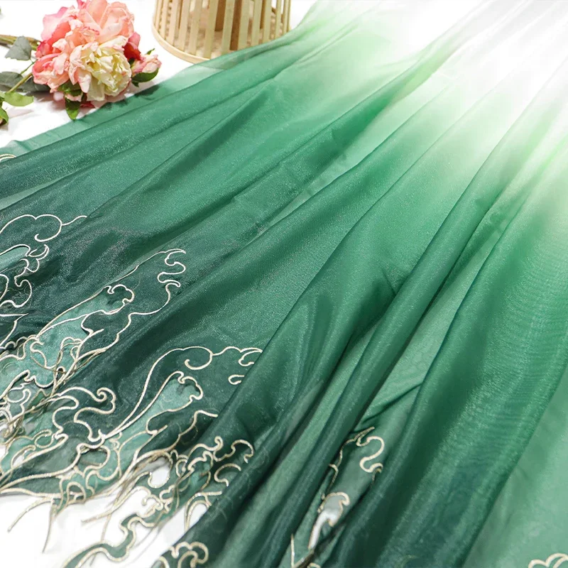 Chinese Style Embroidery Lotus - Embroidery Cloth ulasan dan harga