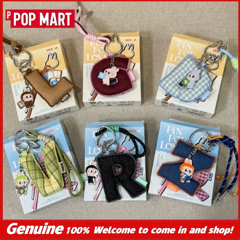 Genuine New POPMART THE MONSTE - Embroidery Charm ulasan dan harga