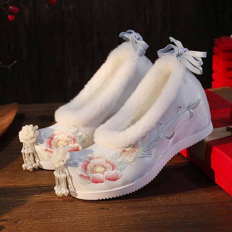 Women`s Plus Size 41# Hanfu Em - Embroidery Cloth ulasan dan harga