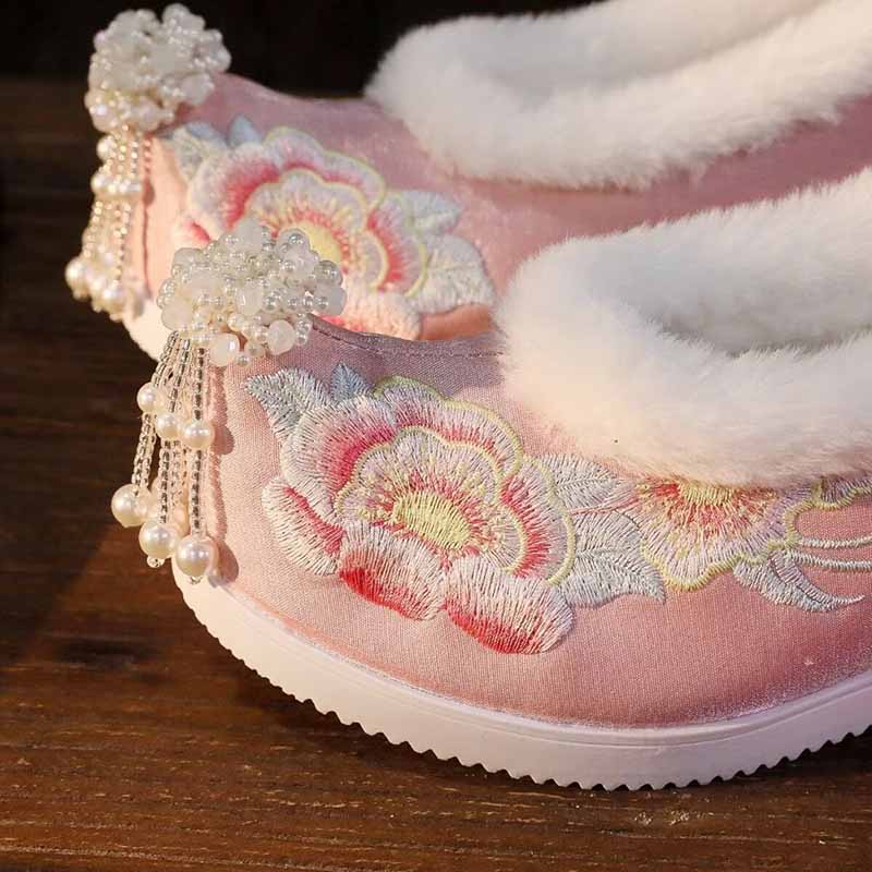 Women`s Plus Size 41# Hanfu Em - Embroidery Cloth ulasan dan harga
