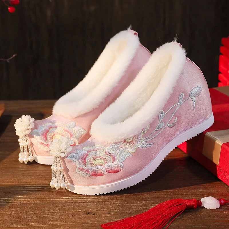 Women`s Plus Size 41# Hanfu Em - Embroidery Cloth ulasan dan harga