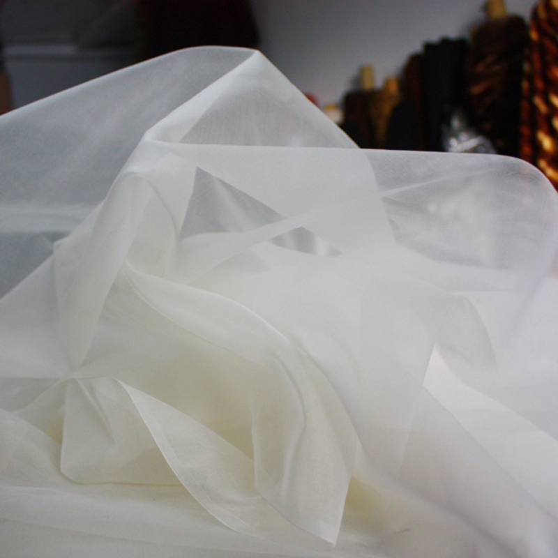 50cm*114cm/100cm*114cm Plain P - Embroidery Organza ulasan dan harga