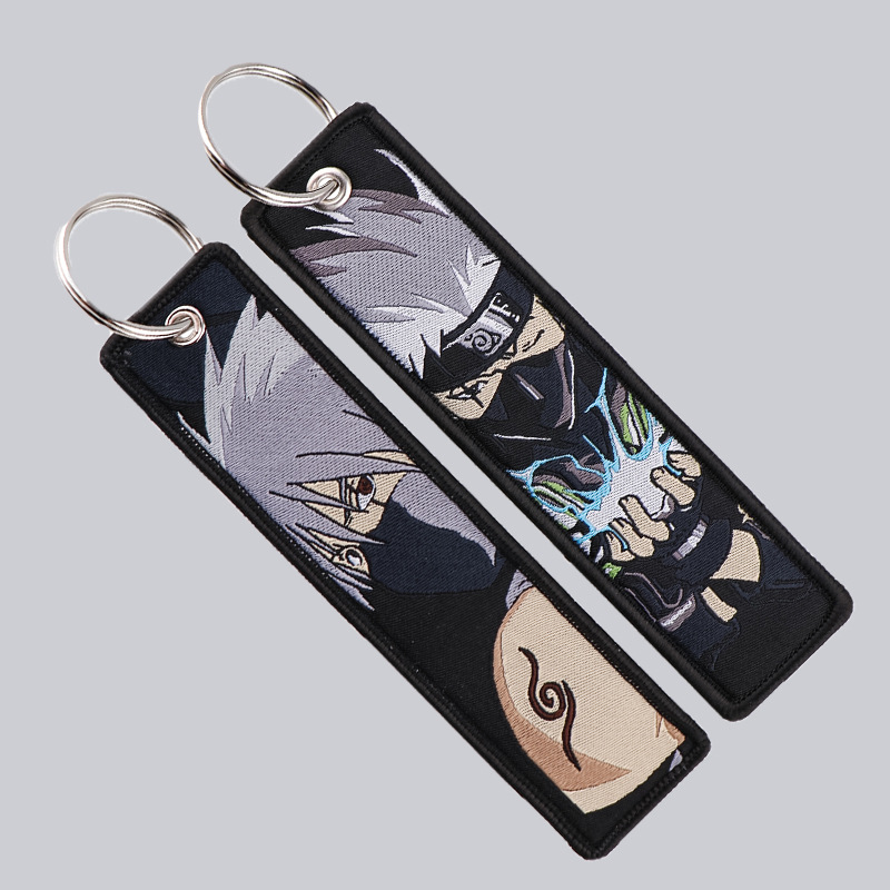 Anime Naruto Embroidery Key Fo - Embroidery Charm ulasan dan harga
