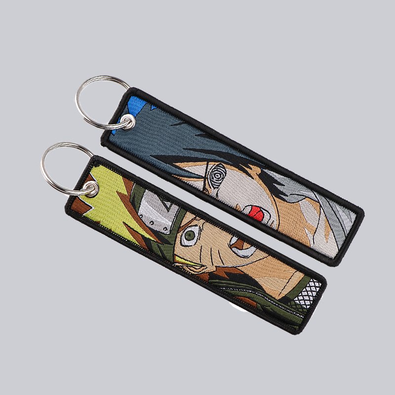 Anime Naruto Embroidery Key Fo - Embroidery Charm ulasan dan harga