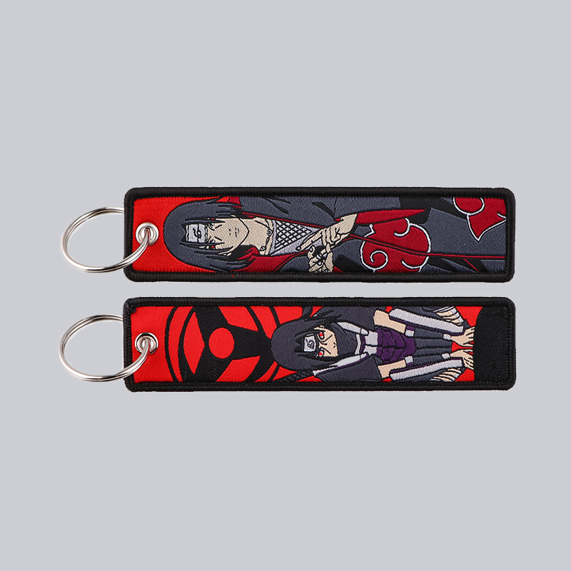 Anime Naruto Embroidery Key Fo - Embroidery Charm ulasan dan harga