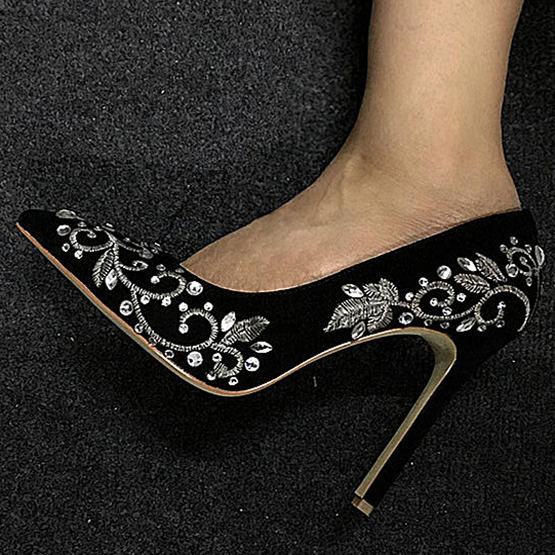 Bling Rhinestone Gold Silver F - Embroidery Gold ulasan dan harga