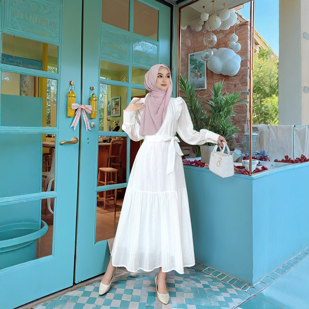 Indonesia Muslim Women's Cloth - Embroidery In Indonesia ulasan dan harga
