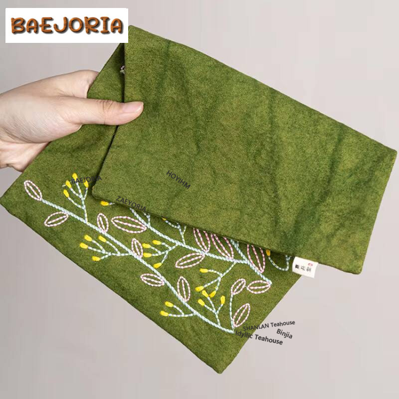 National Style Handmade Embroi - Embroidery Cloth ulasan dan harga