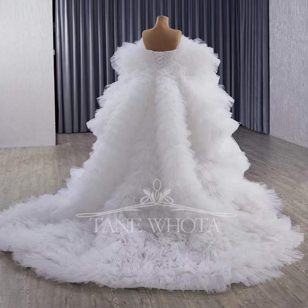 Elegant Mermaid Wedding Inner  - Embroidery Organza ulasan dan harga