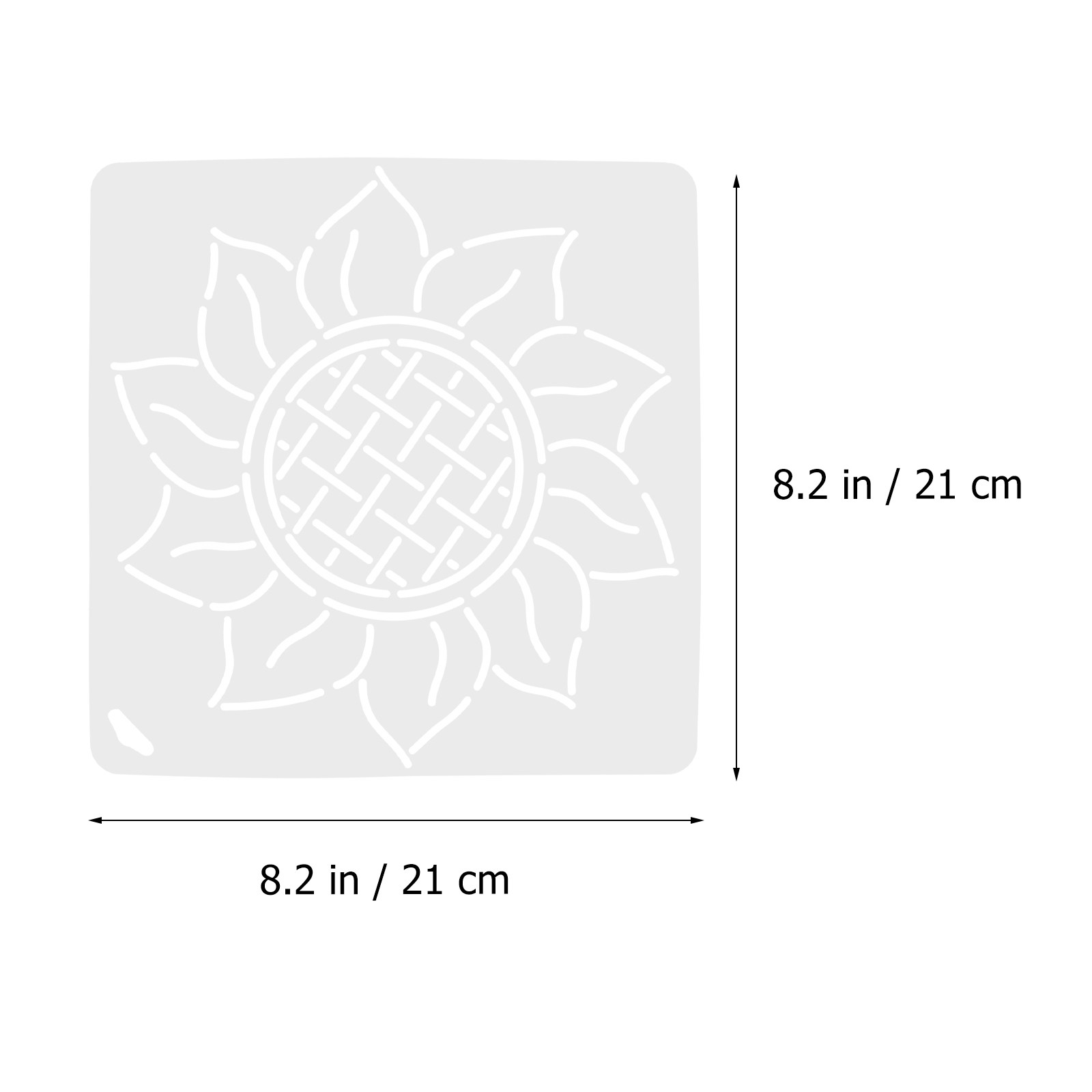 Plastic Quilting Template Holl - Embroidery Quilting ulasan dan harga