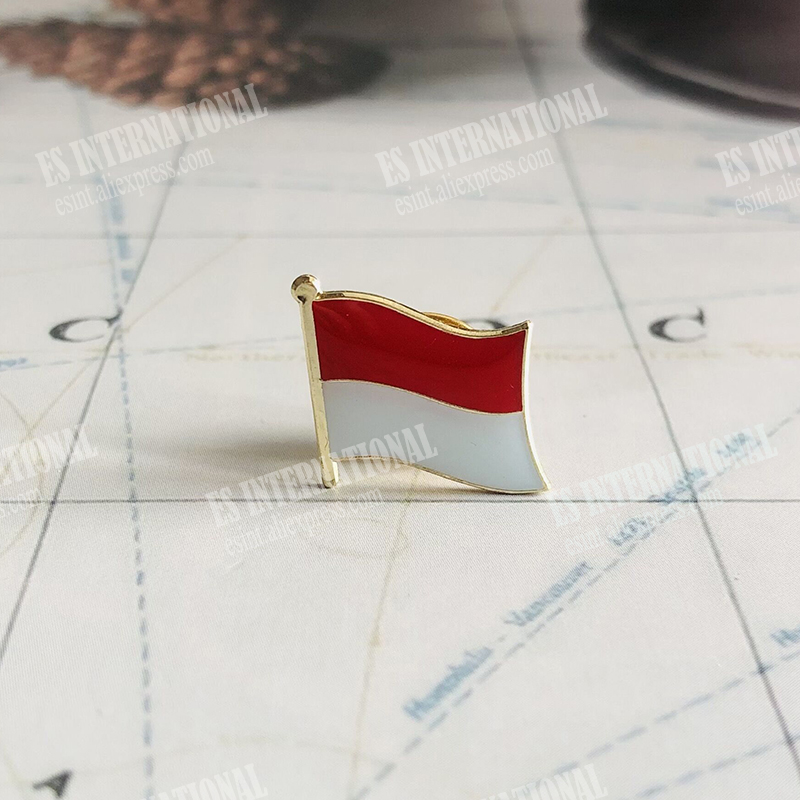 INDONESIA National Flag Embroi - Embroidery In Indonesia ulasan dan harga