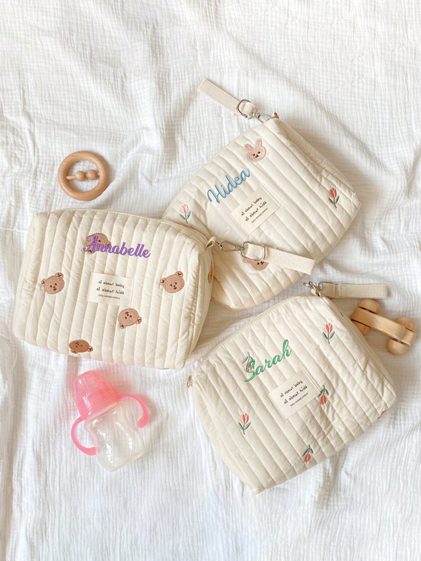 Custom Name Embroidery Baby Di - Embroidery Quilting ulasan dan harga